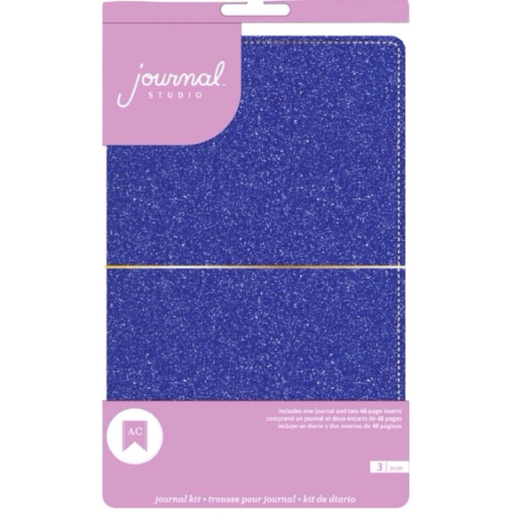 American Craft Journal Kit (Purple Glitter) - Picture 1 of 3